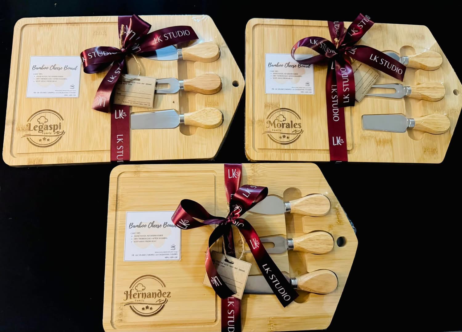 Custom engraved wooden item