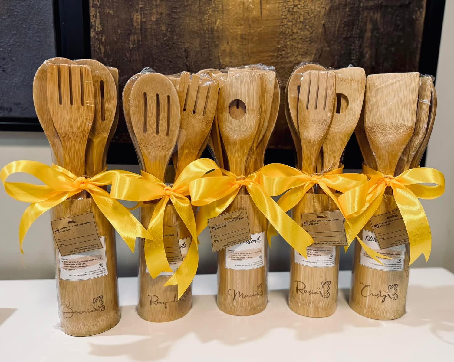 Personalized gift with laser engraving